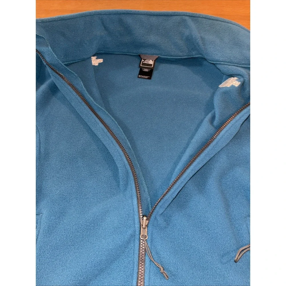 The North Face Fleece Jacket Men XL Aqua Teal